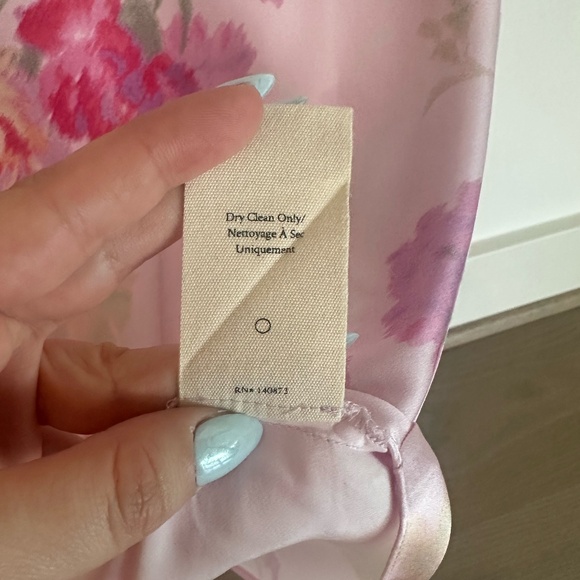 LoveShackFancy Castle Floral Midi Skirt in Pink - Picture 7 of 10